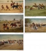 ICAZA Ernesto Five Works: Primera Silla, Sacando A La Caballada, Lazar Las Yeguas ICAZA Ernesto Five Works: Primera Silla, Sacando A La Caballada, Lazar Las Yeguas