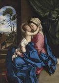 IL SASSOFERRATO Giovanni Battista Salvi The Madonna And Child IL SASSOFERRATO Giovanni Battista Salvi The Madonna And Child