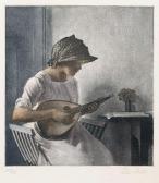ILSTED Peter Vilhelm Die Mandolinspielerin ILSTED Peter Vilhelm Die Mandolinspielerin