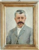 INGRES G.A. Ritratto Di Uomo Con Baffi INGRES G.A. Ritratto Di Uomo Con Baffi