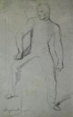 INGRES Jean Auguste Dominique Homme Debout INGRES Jean Auguste Dominique Homme Debout