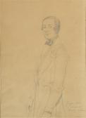 INGRES Jean Auguste Dominique Portrait Du Comte Alphonse Gérard De Rayneval (1813-1858) INGRES Jean Auguste Dominique Portrait Du Comte Alphonse Gérard De Rayneval (1813-1858)