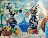 INNONCENT FRANCK Nature Morte À La Soupiére Bleue INNONCENT FRANCK Nature Morte À La Soupiére Bleue