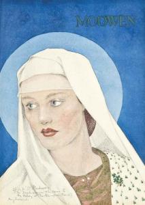 <b>Mary Ireland</b> - Study For St. Modwen - ireland_mary-study_for_st__modwen~OMe52300~10157_20140904_5928_194