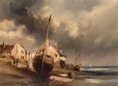 ISABEY Eugene Louis Gabriel Harbor Scene ISABEY Eugene Louis Gabriel Harbor Scene