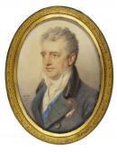ISABEY Jean Baptiste Portrait Of Robert Stewart, Viscount Castlereagh ISABEY Jean Baptiste Portrait Of Robert Stewart, Viscount Castlereagh