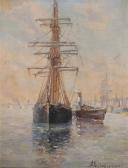 JABONNEAU Albert Bordeaux, Quartier Des Salinières, Vue Prise De Queyries JABONNEAU Albert Bordeaux, Quartier Des Salinières, Vue Prise De Queyries