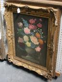 JACKSON A.E. Still Life Study Of Flowers In An Urn JACKSON A.E. Still Life Study Of Flowers In An Urn
