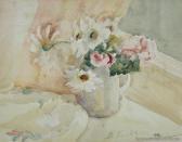 JACKSON B. Vase Of Flowers JACKSON B. Vase Of Flowers