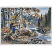 JACKSON COUCILL WALTER Sketching On The Oxtongue River JACKSON COUCILL WALTER Sketching On The Oxtongue River