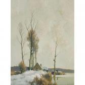 JACOB Alexandre French Neige Et Soleil, (environs D\’amiens), No. 9 JACOB Alexandre French Neige Et Soleil, (environs D\’amiens), No. 9