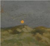 JACOB Alexandre Full Moon Over Sand Dunes JACOB Alexandre Full Moon Over Sand Dunes