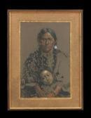 JACOB Ned Crow Mother And Child JACOB Ned Crow Mother And Child