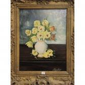 JACOBS Johann « Vase De Fleurs Sur Un Entablement ». JACOBS Johann « Vase De Fleurs Sur Un Entablement ».
