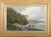 JACOBSEN A. G. Along The Coast With Sailing Boat JACOBSEN A. G. Along The Coast With Sailing Boat