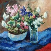 JACOBSEN Johan Still Life With Colourful Flowers JACOBSEN Johan Still Life With Colourful Flowers