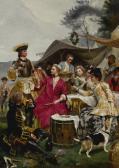 JACQUET Gustave Jean La Bienvenue JACQUET Gustave Jean La Bienvenue