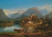 JAECKEL Heinrich Veduta Del Lago Untersee JAECKEL Heinrich Veduta Del Lago Untersee