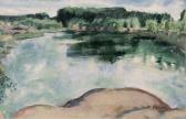 JAHNS Maximilian Norddeutsche Landschaft Mit See JAHNS Maximilian Norddeutsche Landschaft Mit See