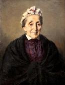JAKOBIDES Georgios Portrait Of Mrs Scaramanga JAKOBIDES Georgios Portrait Of Mrs Scaramanga