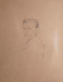 JALABERT Charles Francois Portrait D'homme JALABERT Charles Francois Portrait D'homme