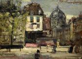 JAMIESON Alexander Sketch Of Paris Looking Towards The Sacré Coeur JAMIESON Alexander Sketch Of Paris Looking Towards The Sacré Coeur