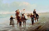 JASPER J.H.J. Ezeltje Rijden Op Het Strand JASPER J.H.J. Ezeltje Rijden Op Het Strand