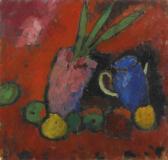 JAWLENSKY von Alexej Stilleben Mit Hyazinthe, Blauem Krug Und Äpfeln (still-life With Hyacinths, Blue Jug And Apples) JAWLENSKY von Alexej Stilleben Mit Hyazinthe, Blauem Krug Und Äpfeln (still-life With Hyacinths, Blue Jug And Apples)