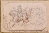 JEAN-LOUIS-ANDR-THODORE Gricault Étude Pour La Bataille De Chacabuco (1819) JEAN-LOUIS-ANDR-THODORE Gricault Étude Pour La Bataille De Chacabuco (1819)