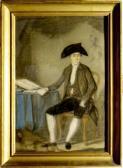 JELGERSHUIS R. Zittende Heer Met Hoed JELGERSHUIS R. Zittende Heer Met Hoed