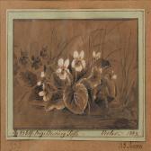 JENSEN Johan Laurentz En Bouquet Oleanther JENSEN Johan Laurentz En Bouquet Oleanther
