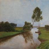 JENSEN Louis Summer Landscape At Evening JENSEN Louis Summer Landscape At Evening