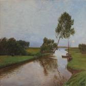 JENSEN Louis Summer Landscape At Evening JENSEN Louis Summer Landscape At Evening