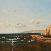 JERICHAU Holger Hvitfeldt Coastal Scene From Sicily JERICHAU Holger Hvitfeldt Coastal Scene From Sicily