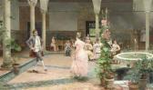 JIMENEZ Y ARANDA Luis The Dancing Lesson JIMENEZ Y ARANDA Luis The Dancing Lesson
