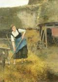 JIMENEZ Y ARANDA Luis Woman Haying JIMENEZ Y ARANDA Luis Woman Haying