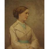 JOHNSON Eastman Portrait Of Mrs. W.h Bridgman JOHNSON Eastman Portrait Of Mrs. W.h Bridgman