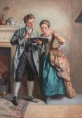JOHNSON Edward Killingworth Study For "tuning Up" JOHNSON Edward Killingworth Study For "tuning Up"