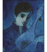 JOHNSON Joni T. Male Portrait Of Musician JOHNSON Joni T. Male Portrait Of Musician