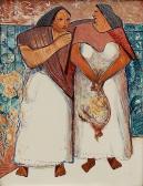 JOHNSON Sargent Claude Two Women JOHNSON Sargent Claude Two Women