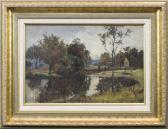 JOHNSTONE George Whitton River Landscape JOHNSTONE George Whitton River Landscape