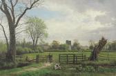 JOHNSTONE Henry James In The Meadows, Near Cookham JOHNSTONE Henry James In The Meadows, Near Cookham