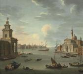 JOLI DE DIPI Antonio The Bacino Di San Marco, Venice, With The Punta Della Dogana And San Giorgio Maggiore JOLI DE DIPI Antonio The Bacino Di San Marco, Venice, With The Punta Della Dogana And San Giorgio Maggiore