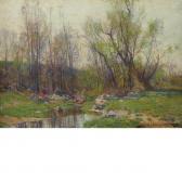 JONES Hugh Bolton A Meadow Stream JONES Hugh Bolton A Meadow Stream