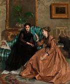 JONGHE de Gustave Leonhard Der Liebesbrief JONGHE de Gustave Leonhard Der Liebesbrief