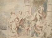 JORDAENS Jacob Paul, Silas Et Timothée Devant Les Portes De La Ville De Philippi JORDAENS Jacob Paul, Silas Et Timothée Devant Les Portes De La Ville De Philippi