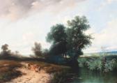 JOSEPHUS MADLENER Antonius Weids Boomrijk Landschap JOSEPHUS MADLENER Antonius Weids Boomrijk Landschap