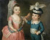 JOUFFROY Pierre Portraitof The Shrewsbury Children JOUFFROY Pierre Portraitof The Shrewsbury Children