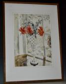 JOWETT Percy Hague Dahlias In A Vase JOWETT Percy Hague Dahlias In A Vase