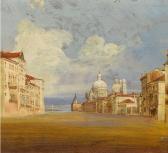JOYANT Jules Romain Venice: A View Of The Grand Canal Towards The S. Maria Della Salute JOYANT Jules Romain Venice: A View Of The Grand Canal Towards The S. Maria Della Salute